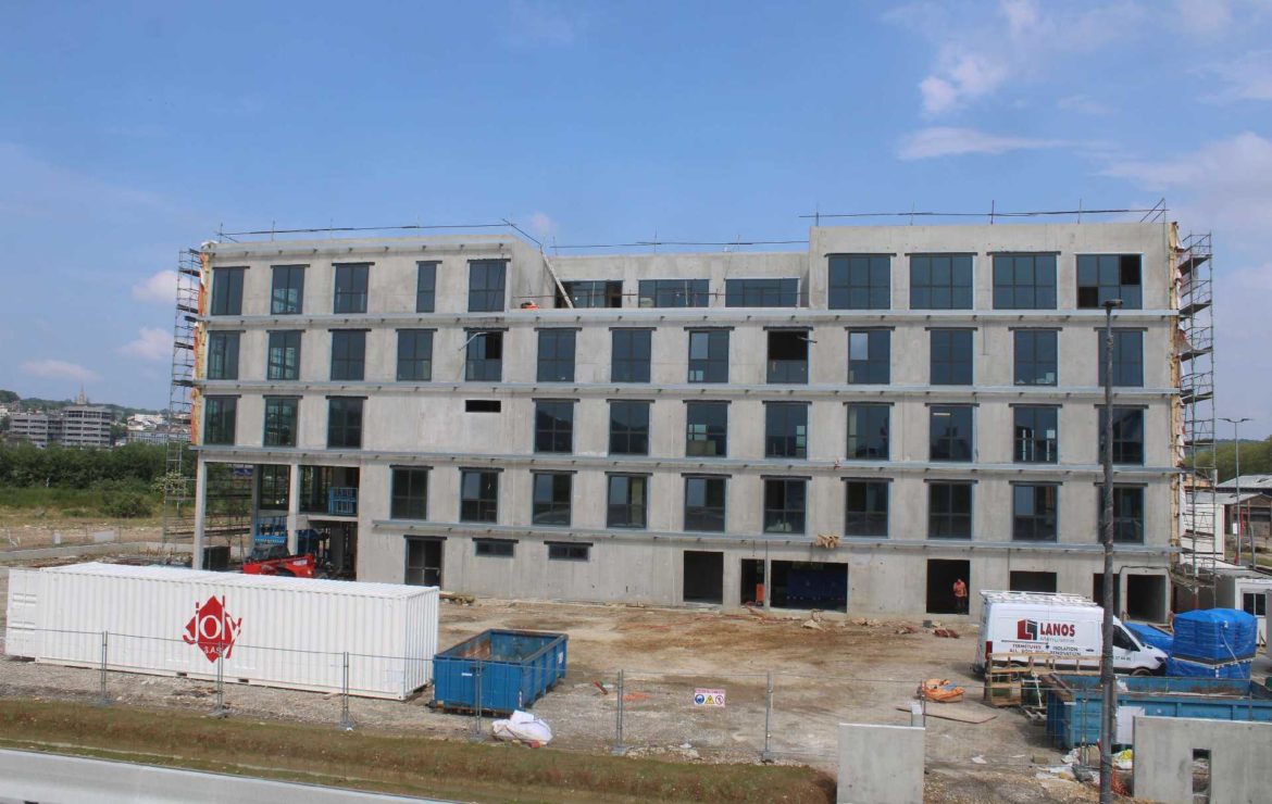 News of the construction of the Sénalia headquarters