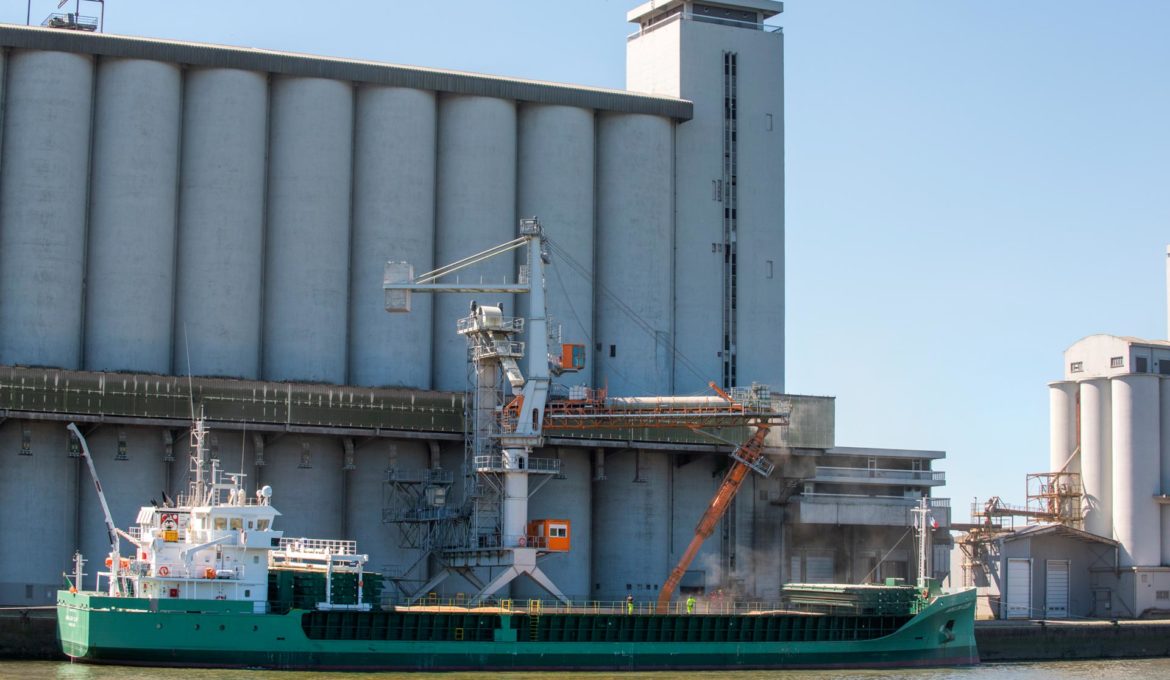 Sénalia Céréales Export Presqu'ile Elie _ navires