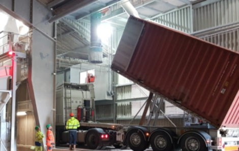 Une nouvelle station de chargement de pellets de gluten à Lillebonne